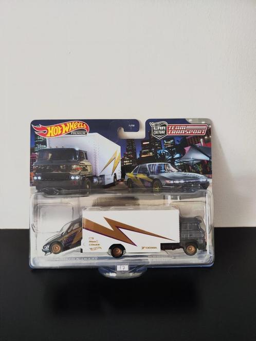 Hot Wheels Team Transport Nissan Silvia (S13), Hobby en Vrije tijd, Modelauto's | Overige schalen, Nieuw, Auto, Ophalen of Verzenden