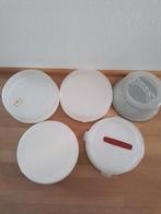5 x taartdozen rond met deksels samen 20 euro, Huis en Inrichting, Ophalen of Verzenden, Zo goed als nieuw