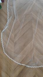 Sluier met kant | bruid | decoratie, Ophalen, Zo goed als nieuw, Wit, Accessoires