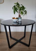 Round dinning table, Huis en Inrichting, Tafels | Eettafels, Rond, Ophalen of Verzenden, Zo goed als nieuw, Metaal
