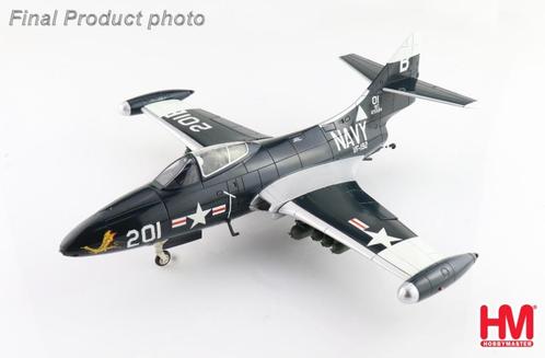 Grumman F9F-5 Panther VF-192 U.S. Navy Hobby Master HA7211, Verzamelen, Luchtvaart en Vliegtuigspotten, Zo goed als nieuw, Schaalmodel