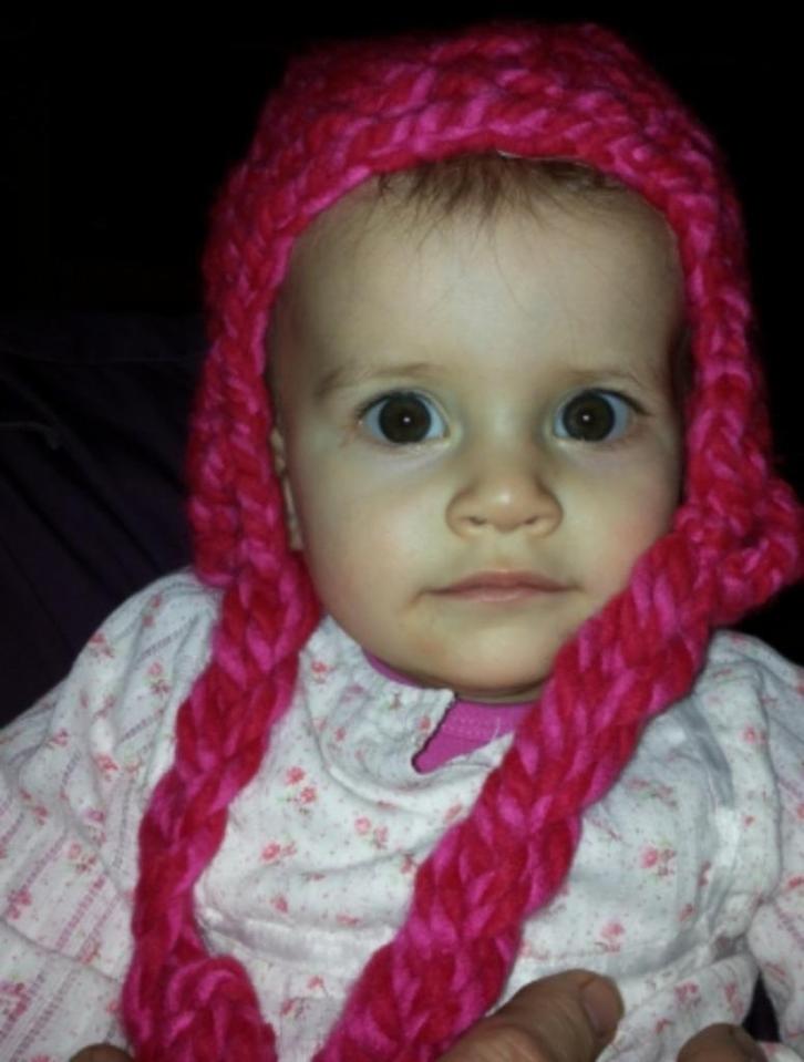 Schattig lief apart gehaakte babymuts met bloemen v 1 jaar, Kinderen en Baby's, Babykleding | Mutsen, Sjaals en Wanten, Nieuw