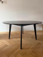 by fonQ basic Crow Eettafel - Ø 140 cm - Zwart, Ophalen, Gebruikt, Vijf personen of meer, Modern
