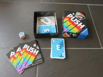 Push, push your luck, kaartspel voor 8-99 jaar. Bijna nieuw beschikbaar voor biedingen