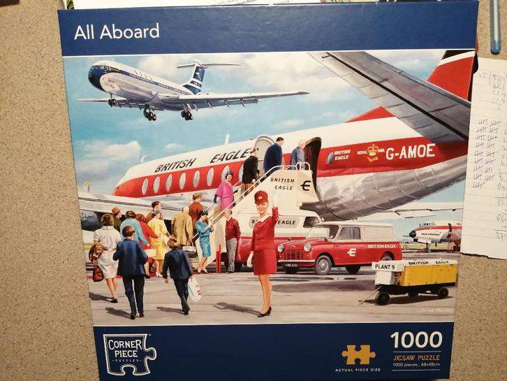 Corner Piece Puzzle All Abound, Hobby en Vrije tijd, Denksport en Puzzels, Zo goed als nieuw, Legpuzzel, 500 t/m 1500 stukjes