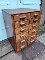 Ladenblok, Ophalen, Gebruikt, 5 laden of meer, Eikenhout