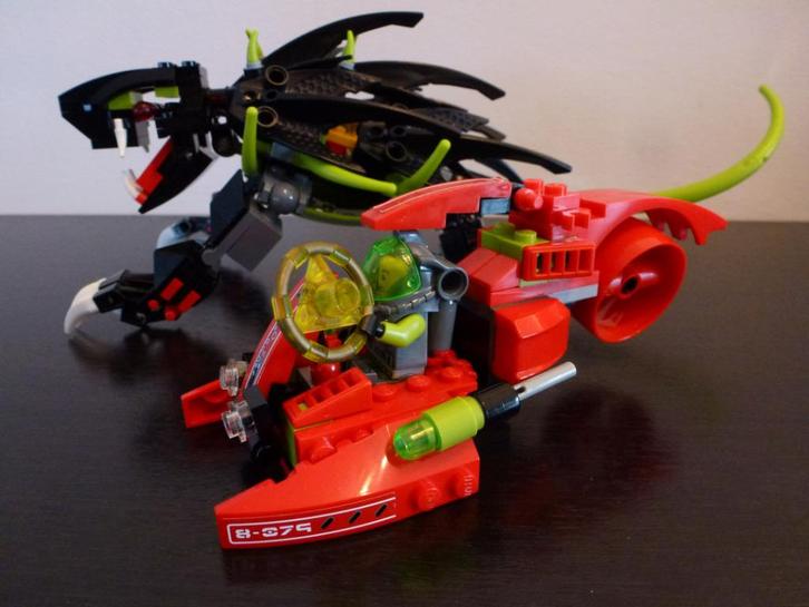 Lego Atlantis sets 7977, 8057, 8072, 8073, 8079 (5), Kinderen en Baby's, Speelgoed | Duplo en Lego, Zo goed als nieuw, Lego, Complete set