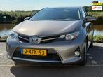 Toyota Auris 1.8 Hybrid Lease nette auto, Auto's, Stof, Gebruikt, Zwart, 4 cilinders
