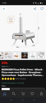 16 inch big horn pellet pizza oven, Ophalen, Zo goed als nieuw