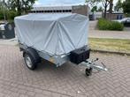 Prachtige Humbaur met huif 210x115 cm. met disselbak, Auto diversen, Aanhangers en Bagagewagens, Ophalen of Verzenden, Zo goed als nieuw