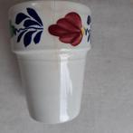 Boererbont melk beker - één stuks - beschadigd -, Ophalen of Verzenden, Aardewerk, Overige stijlen, Overige typen