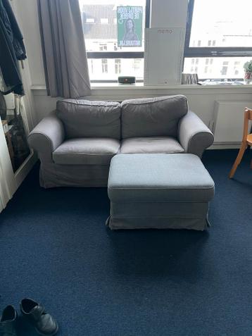 IKEA Ektorp bank + hocker - afbeelding 1