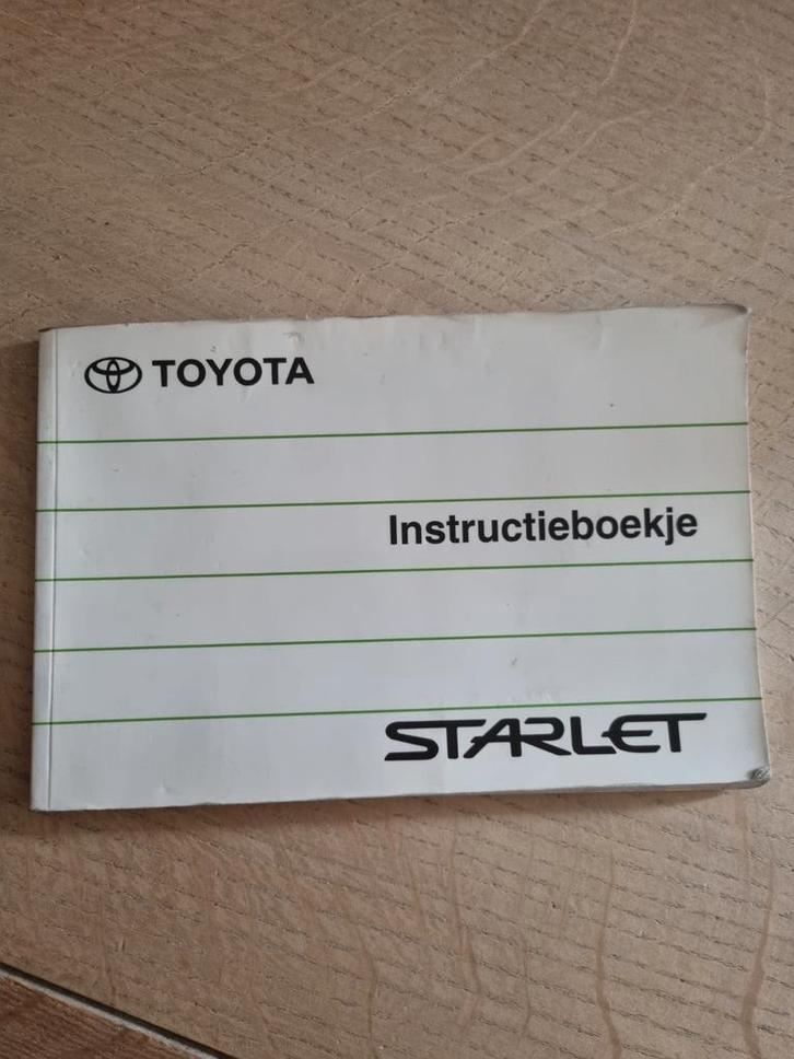 Toyota Starlet Instructieboekje 1997, Auto diversen, Handleidingen en Instructieboekjes, Ophalen