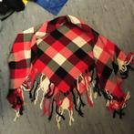 sjaal met ruit rood/wit//zwart  en rode lusjessjaal, Kleding | Dames, Mutsen, Sjaals en Handschoenen, Esprit, Verzenden, Zo goed als nieuw