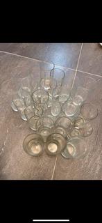 Glazen - 23stuks, Ophalen, Glas of Glazen, Gebruikt, Glas