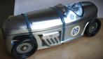 Racewagen~Blikken trommel~Racer~Zilver kleur Blik, Verzamelen, Blikken, Ophalen of Verzenden, Zo goed als nieuw, Overige, Overige merken