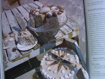 Natuurdecoraties met schelpen, mos en veren beschikbaar voor biedingen