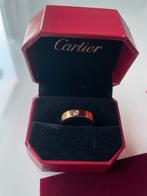 Cartier Ring maat 57 met steentje, Sieraden, Tassen en Uiterlijk, Ringen, Nieuw, Goud, 17 tot 18, Met kristal