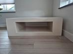 Witte Eikenhouten Salontafel 120x90x40cm, Ophalen, Gebruikt, 100 tot 150 cm, Eikenhout