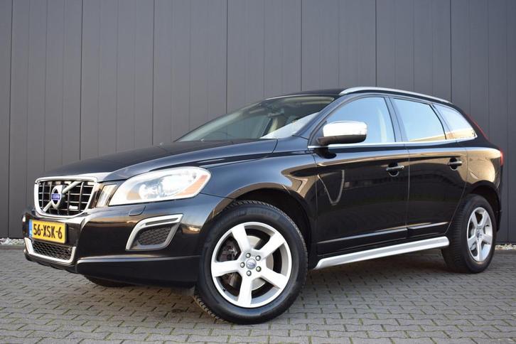 Volvo XC60 2.0 T5 240pk Automaat R-Design Xenon | Zwart Lede, Auto's, Volvo, Bedrijf, Te koop, XC60, ABS, Airbags, Airconditioning