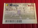 ⚽ Ticket Knvb Beker RKC - Haarlem 2007/2008 ⚽, Ophalen of Verzenden, Zo goed als nieuw, Overige binnenlandse clubs, Overige typen