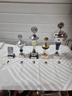 prijzenbekers biljarten 4 stuks, Ophalen of Verzenden, 'T Olde Gre-j, Info@toldegrej.nl, Endepoelstraat 20f Didam