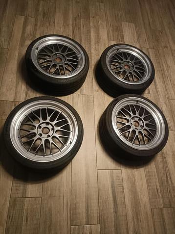 Japan racing JR 23 BBS look velgen 19 inch 5x112 Audi VW beschikbaar voor biedingen