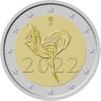 2 euro Finland “100 jaar Fins Nationaal Ballet’’ UNC 2022, Verzenden, Finland, 2 euro, Losse munt