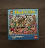 That’s life puzzel 1000 stukjes, Ophalen of Verzenden, 500 t/m 1500 stukjes, Zo goed als nieuw, Legpuzzel
