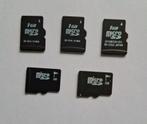 5 x retro micro sd kaartjes 1GB, Ophalen of Verzenden, Zo goed als nieuw, SD, Overige