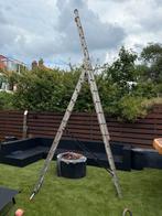 ALTREX AR3080 3 delig A en rechte ladder, Doe-het-zelf en Verbouw, Ladders en Trappen, Ophalen, Zo goed als nieuw, Ladder, 4 meter of meer