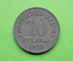Duitsland: - 10 pfennig 1918 - zink., Verzenden, Duitsland, Losse munt