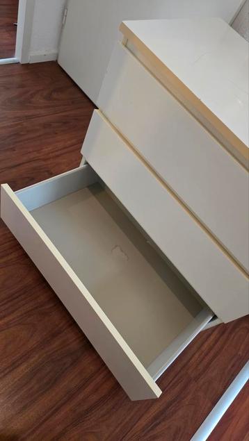 Ikea Malm ladekast wit 80x78 - afbeelding 3