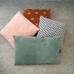 Leuke set kussens woonkussens, Ophalen of Verzenden, Zo goed als nieuw, Vierkant