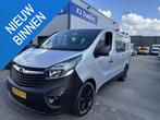Opel Vivaro 1.6 CDTI L1H1 DC Sport Airco Navi Camera 6-perso, Voorwielaandrijving, Euro 5, Gebruikt, Zwart