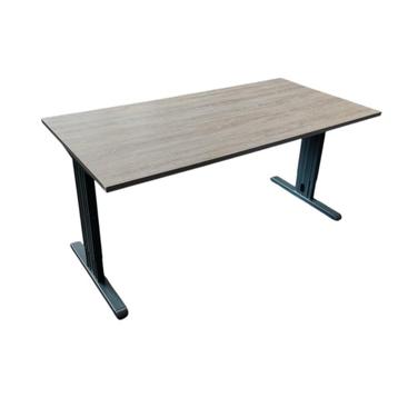 T-poot Bureau Antraciet Nieuw Blad B160xD80 beschikbaar voor biedingen