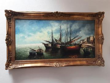 Angelo Paraselli- olieverf op doek  beschikbaar voor biedingen