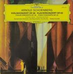 Arnold Schoenberg Violinkonzert Op 36 Klavierkonzert Op 42, Cd's en Dvd's, Vinyl | Klassiek, Ophalen of Verzenden, Zo goed als nieuw