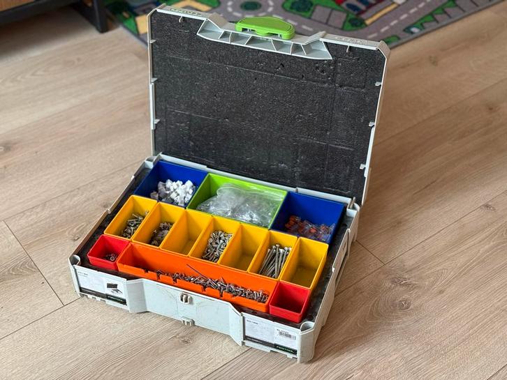 Festool Systainer - SYS 1 storagebox - 2 stuks, Doe-het-zelf en Verbouw, Gereedschapskisten, Zo goed als nieuw, Ophalen of Verzenden