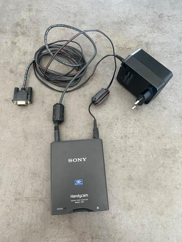 Sony Handycam MSAC-SR1 Serial Port Adapter, Audio, Tv en Foto, Videocamera's Digitaal, Gebruikt, Overige typen, Overige soorten