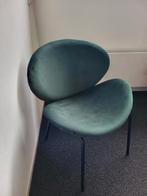 Stoel met velvetstof, Ophalen, Gebruikt, Eén