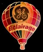 GE Eclarage ballon pin, Verzamelen, Verzenden, Nieuw, Transport, Speldje of Pin