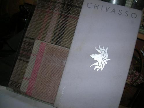 stalenboek Chivasso Horizon 11 sets meubelstof ruitmotief, Hobby en Vrije tijd, Stoffen en Lappen, Zo goed als nieuw, Overige materialen