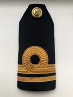 Schouderrang overjas Koninklijke Marine Ltz 2e klasse, Verzenden, Marine, Nederland, Embleem of Badge