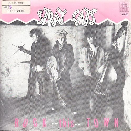 stray cats - rock this town  ( rockabilly / 1981), Cd's en Dvd's, Vinyl Singles, Single, Pop, 7 inch, Ophalen of Verzenden