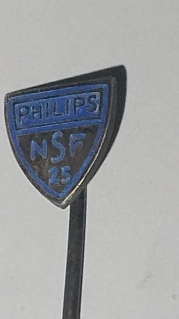 👉 Vreemd Philips speldje Philips NSF 25 zeer zeldzaam  beschikbaar voor biedingen