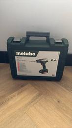 Nieuw in doos Metabo BS 14.4 schroefmachine met 2 accu’s, Ophalen of Verzenden, Nieuw