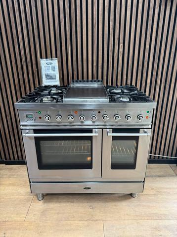 Mooie Rvs Boretti Fornuis 90 cm (Gratis bezorgen) beschikbaar voor biedingen