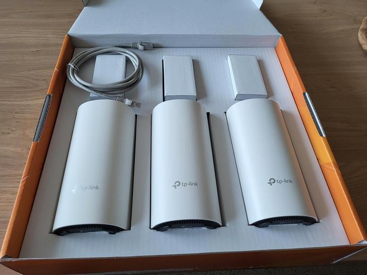 TP-Link Deco M4 V3 (3-pack) Mesh Wifi-systeem Nieuw in doos!, Computers en Software, WiFi-versterkers, Nieuw, Ophalen of Verzenden