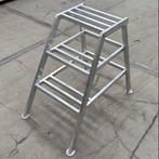 stukadoorstrap, trap, trapje, opstap, aluminium trap, stuc, Doe-het-zelf en Verbouw, Ladders en Trappen, Ophalen, Nieuw, Trap